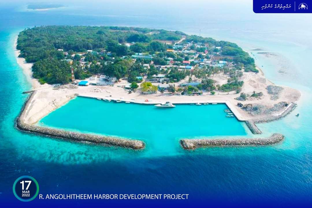 ރ. އަނގޮޅިތީމް ބަނދަރު: މަސައްކަތުގެ 92 އިންސައްތަ ނިމިއްޖެ