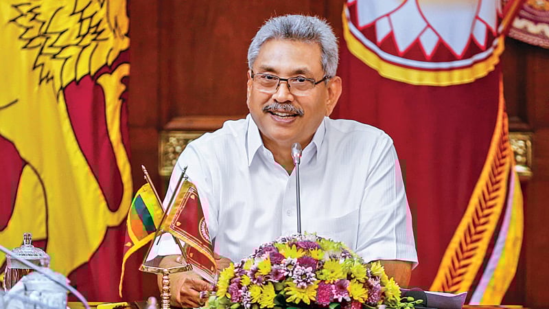 ގޮޓަބަޔާ ނުފިއްލަވާ؛ ވަރަށް އަވަހަށް އެނބުރި ވަޑައިގަންނަވާނެ: ލަންކާ ސަރުކާރު