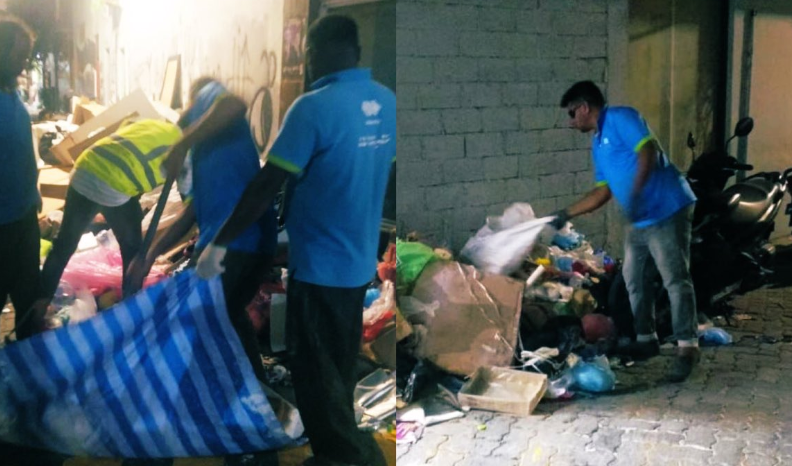 އިއްޔެ އެކަނި މާލެއިން 59.6 ޓަނުގެ ކުނި ނެގި