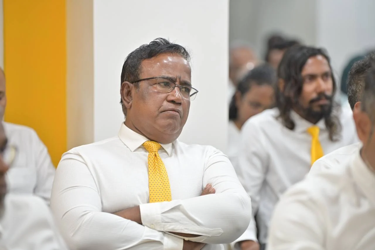 Hanimaadhoo MP Abdul Ghafoor Moosa of the MDP Parliamentary Group