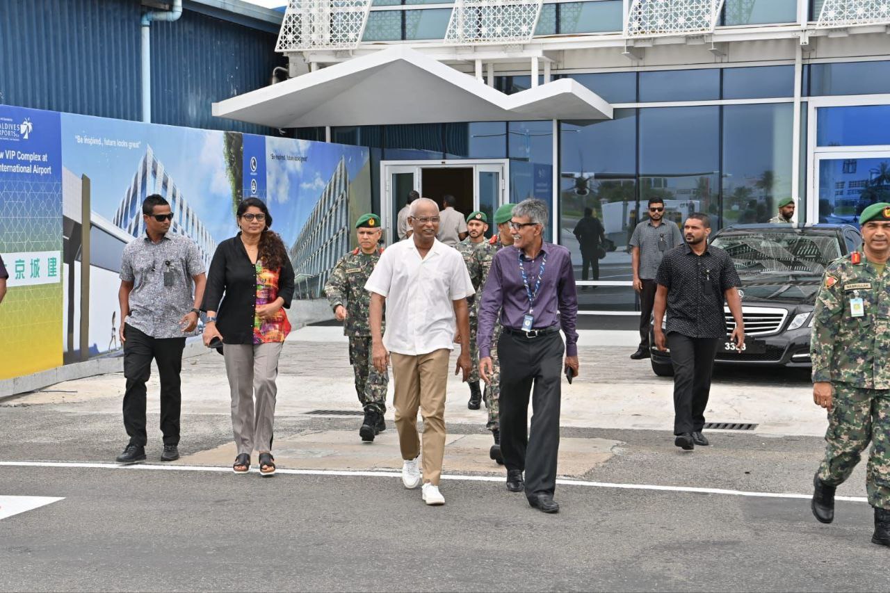 ނުރަސްމީ ދަތުރުފުޅެއްގައި ރައީސް ޞާލިޙް ޅ. ހިންނަވަރަށް ވަޑައިގެންފި