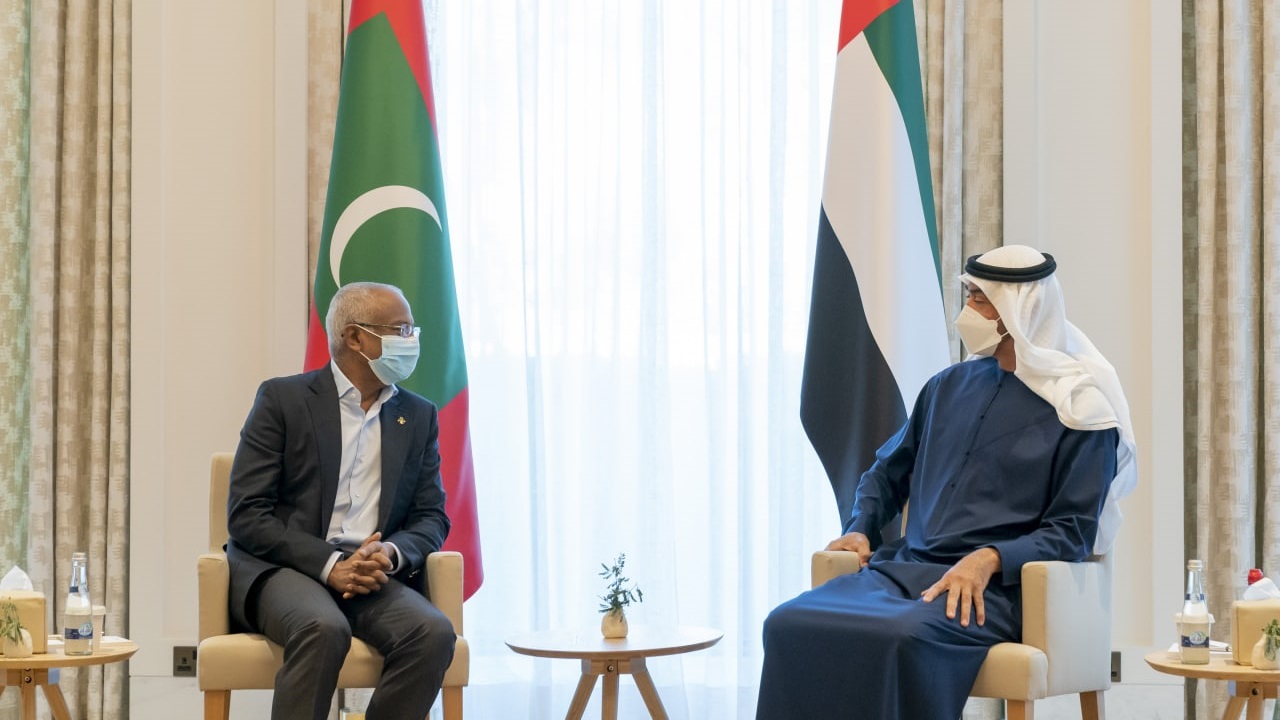 ރައީސުލްޖުމްހޫރިއްޔާ އަބޫދާބީގެ ވަލީއަޙުދާއި ބައްދަލު ކުރަށްވައިފި