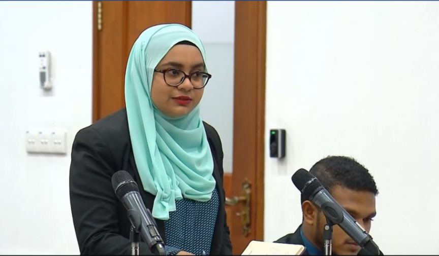 ޑެޕިއުޓީ ޕީޖީގެ މަގާމަށް އައިޝަތު މުހައްމަދު