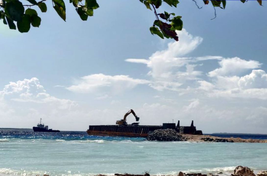 ޅައިމަގު ބަނދަރު ފުންކުރުމުގެ މަސައްކަތުގެ 78 އިންސައްތަ ނިމިއްޖެ