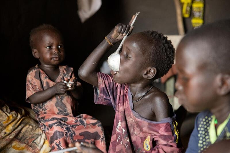 Vulnerable families in the northeast of South Sudan are at a critical tipping point as conflict escalates and hunger nears record levels. Photo: United Nations World Food Programme (WFP)