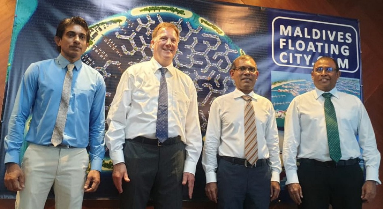 ރާއްޖޭގެ ފްލޯޓިންގ ސިޓީ މަޝްރޫޢު އަލުން އިފްތިތާހުކޮށްފި