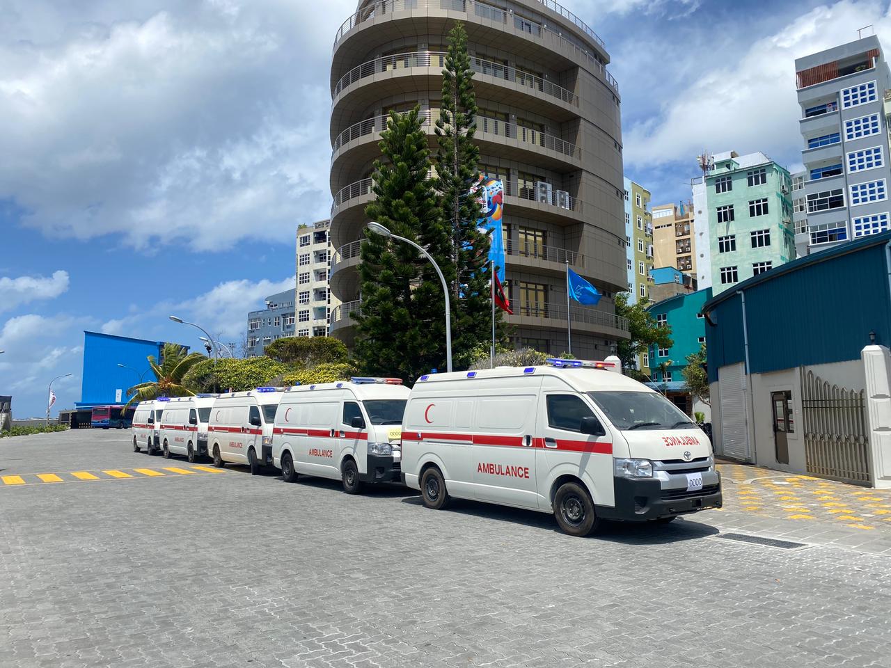 20 ރަށަކަށް އެމްބިއުލާންސް ފޮނުވައިފި