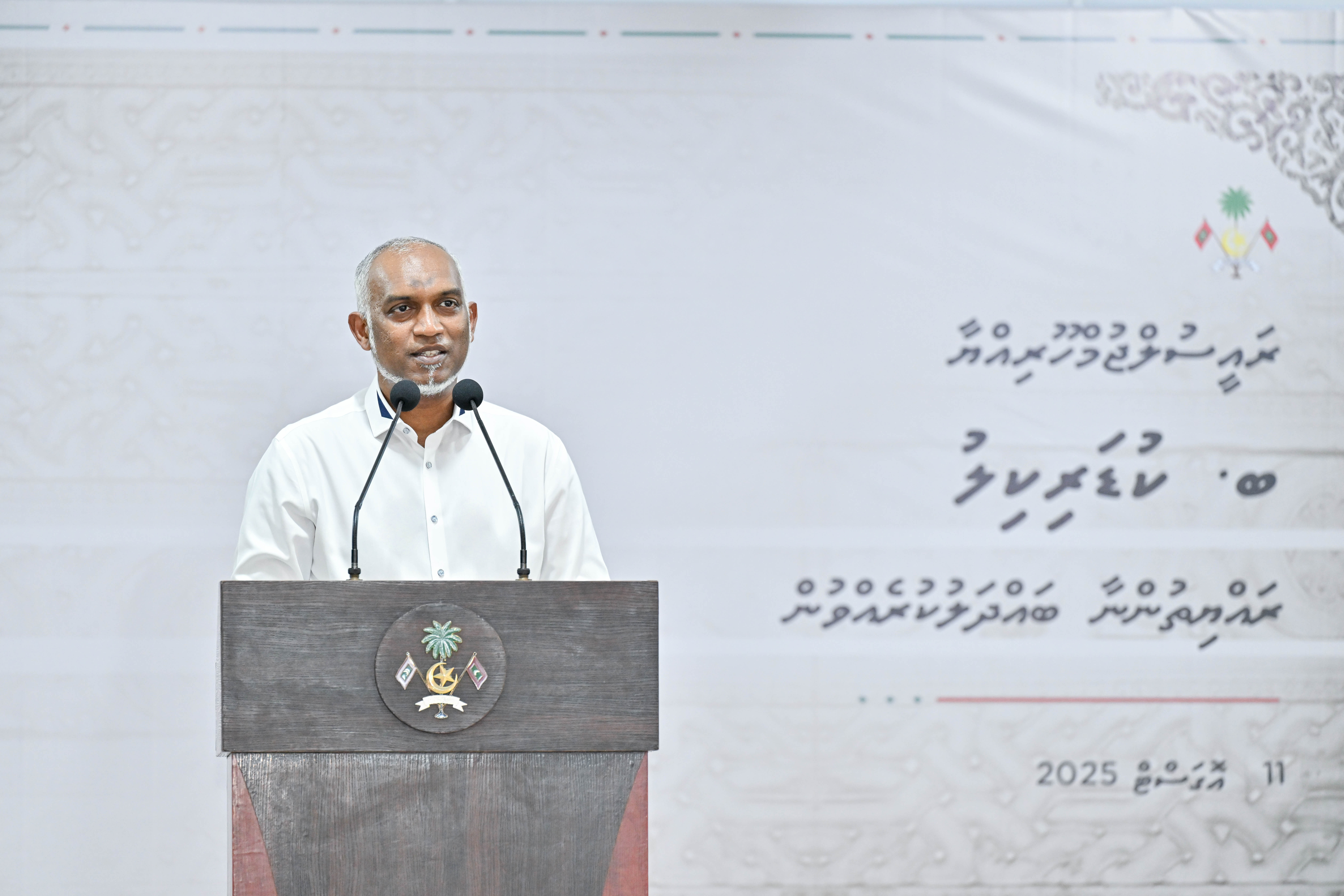 President Dr. Mohamed Muizzu--Photo: PO