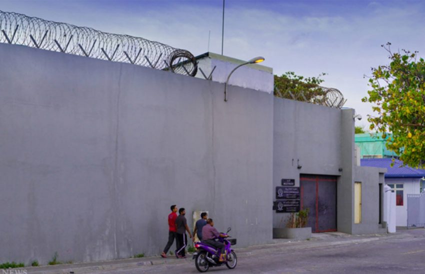 ހުޅުމާލެ ޖަލުގައި ހުރި ގައިދީއަކު ކުއްލިގޮތަކަށް ނިޔާވެއްޖެ