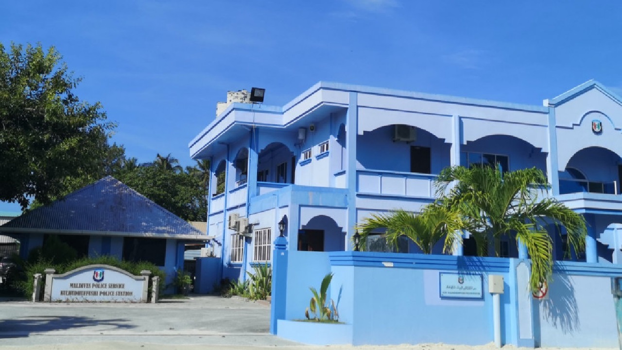 Kulhudhuffushi Police station. Photo: Social Media