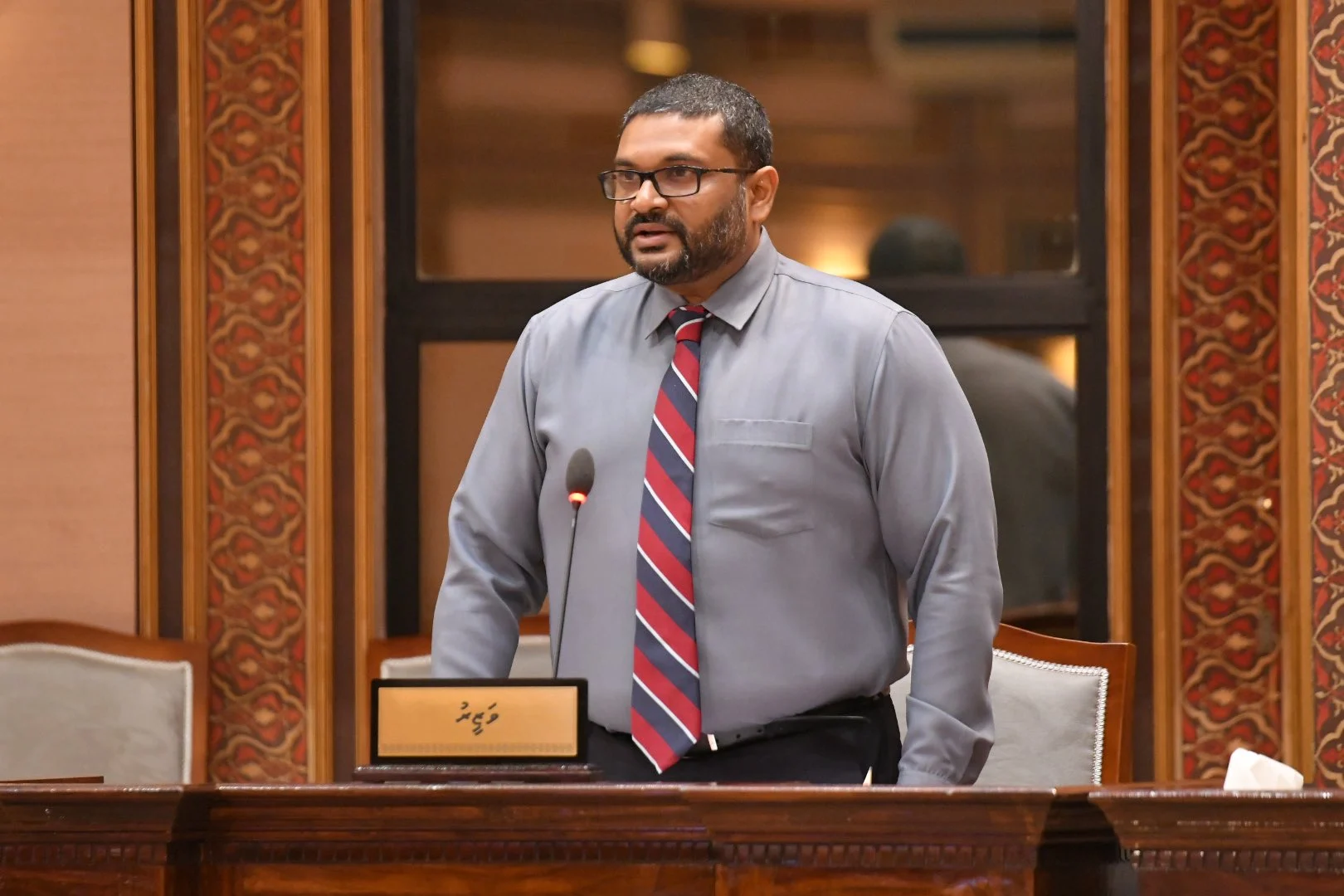 Defence Minister Mohamed Ghassan Maumoon