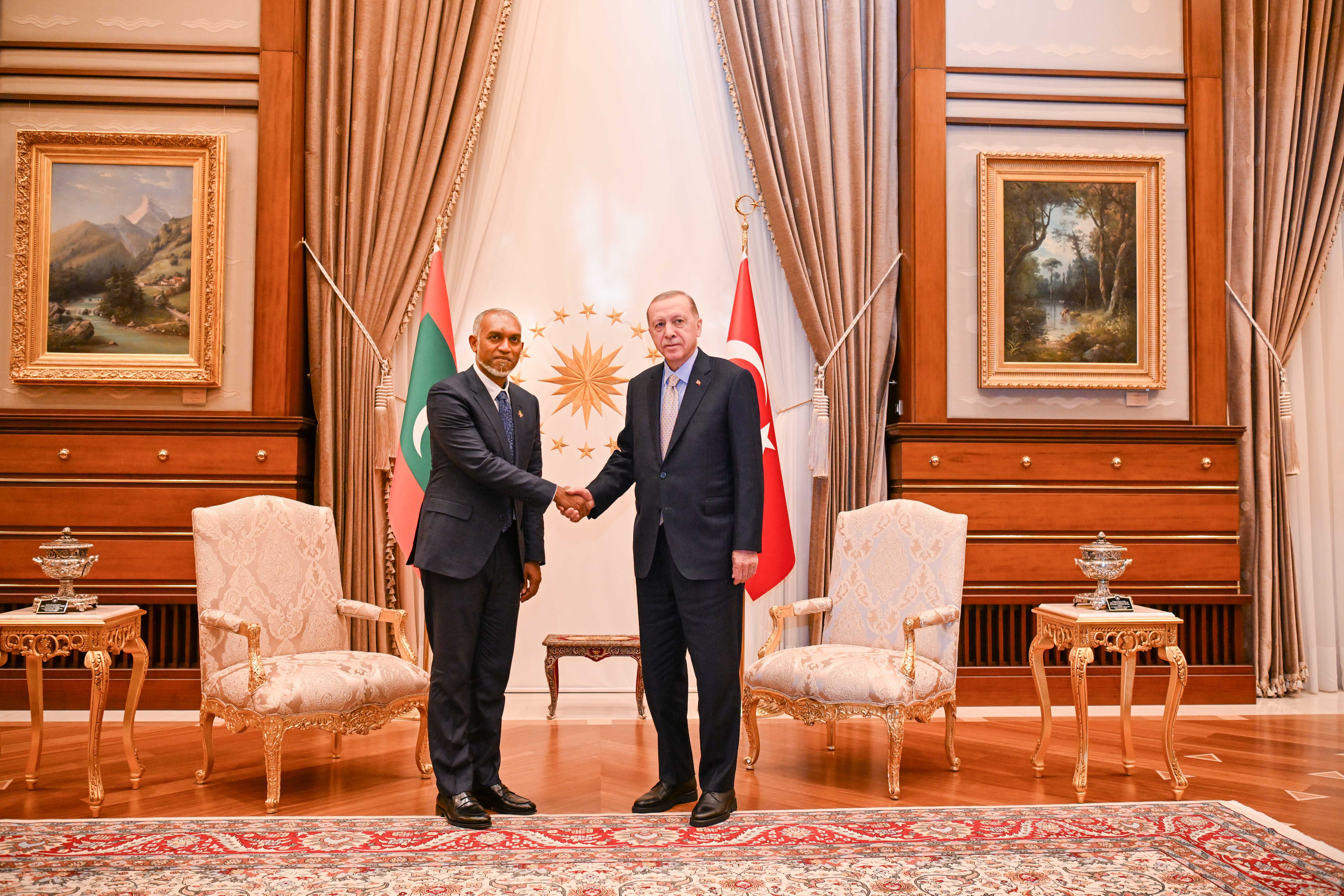 ރާއްޖޭގެ ޢަސްކަރީ ޤާބިލުކަން އިތުރުކުރުމަށް ތުރުކީގެ ރައީސް ދެއްވަވާ އެހީތެރިކަމަށް ރައީސް ޝުކުރު އަދާކުރައްވައިފި