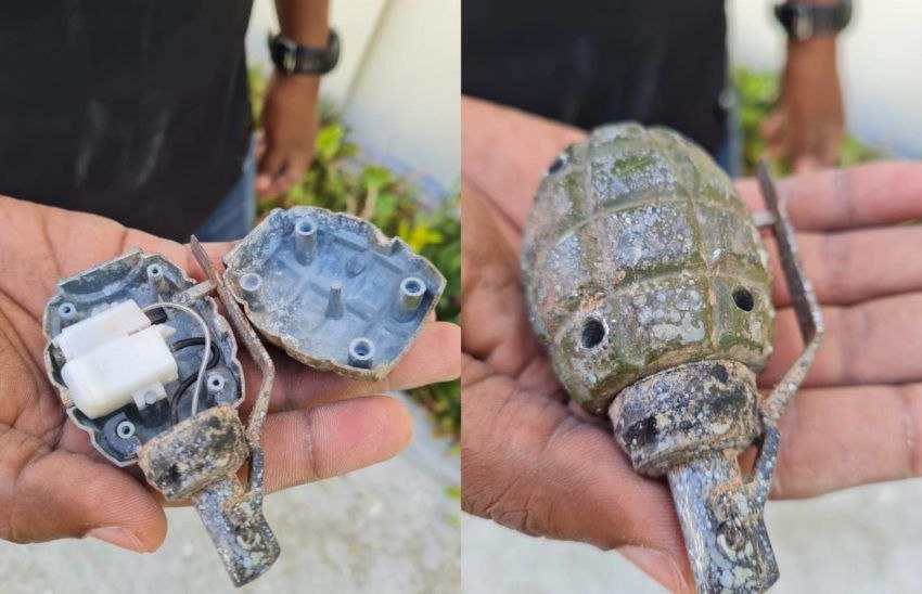 ރ. އަތޮޅުގެ ފަޅުރަށަކުން އަތުބޮމެއް ފެނިގެން ސިފައިންނާ ހަވާލުކޮށްފި