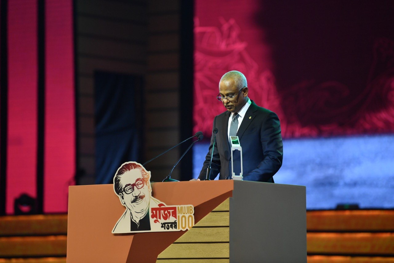 މުޖީބުއް-ރަހްމާނަކީ ޑިމޮކްރަސީއާއި ސިޔާސީ މިނިވަންކަމަށް މަސައްކަތް ކުރެއްވި ލީޑަރެއް - ރައީސް