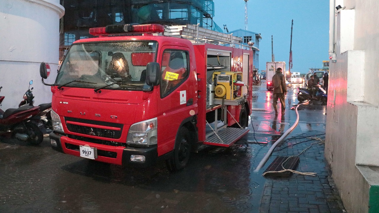 ބޯކޮށް ވާރޭ ވެހި އެސްޓީއޯ ފުށްގުދަން ސަރަހައްދުގައި ފެން ބޮޑުވެއްޖެ