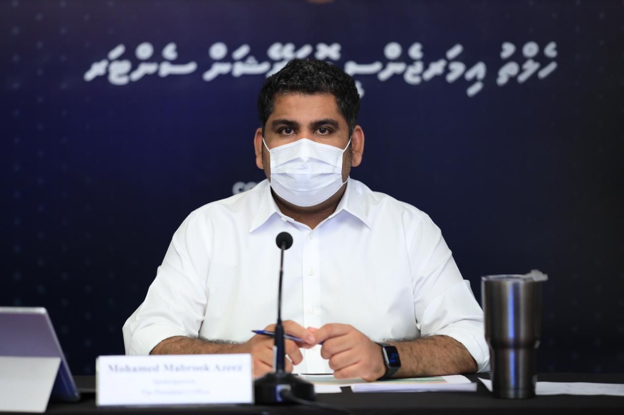 މިއީ ހެދުނު ގޯސްތަކާއި ސަރުކާރުގެ މައްސަލަ ބަލަންވީ ވަގުތެއް ނޫން: މަބުރޫކް