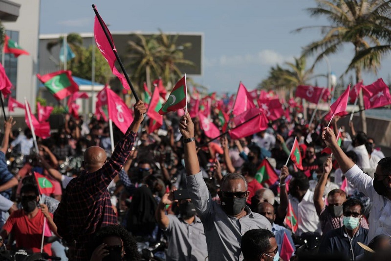 އެޗްޕީއޭގެ ގައިޑްލައިނާއި ޚިލާފަށް މުޒާހަރާ ކުރި މައްސަލަ ބަލަނީ