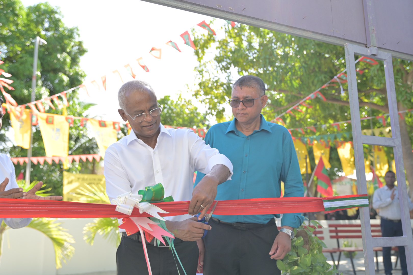 މުލަކު ޞިއްޙީމަރުކަޒަށް އިތުރުކުރެވުނު ޢިމާރާތް ރައީސް ހުޅުއްވައިދެއްވައިފި