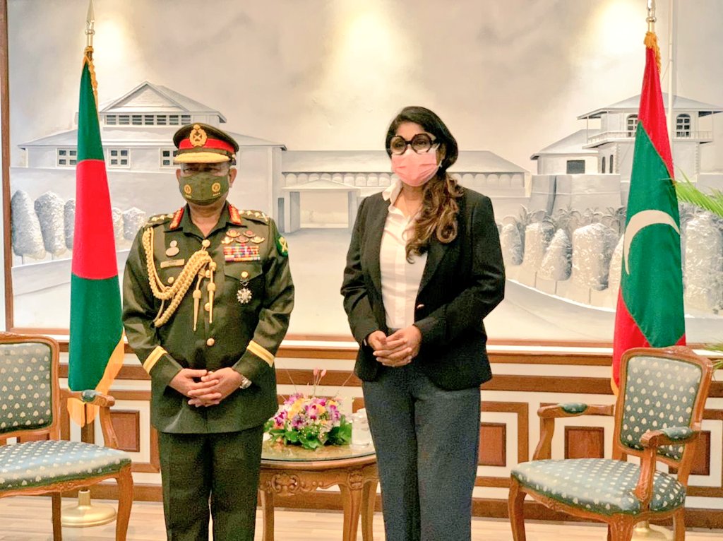 ބަންގްލަދޭޝްއާއި ރާއްޖޭގެ އަސްކަރީ ގުޅުން ބަދަހިކުރުމާއި ގުޅޭގޮތުން މަޝްވަރާކޮށްފި