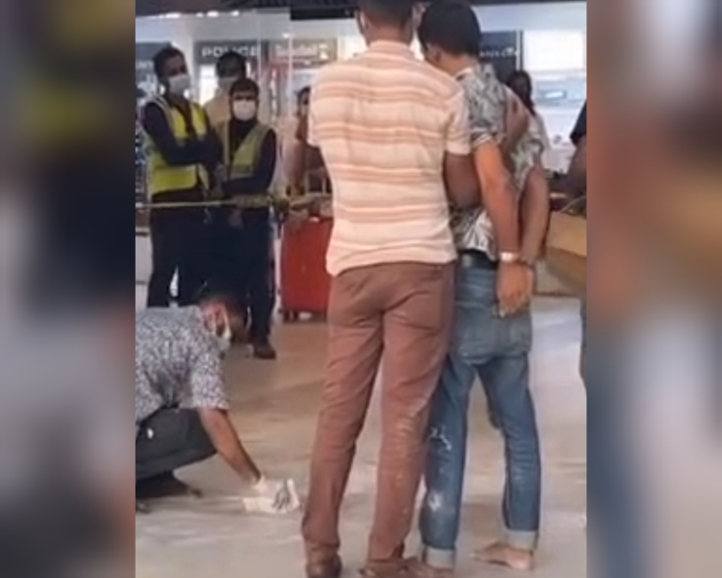 މަސްތުވާތަކެއްޗާއެކު އެއަރޕޯޓުން ހައްޔަރުކުރި މީހާގެ ބަންދަށް 3 ދުވަސް