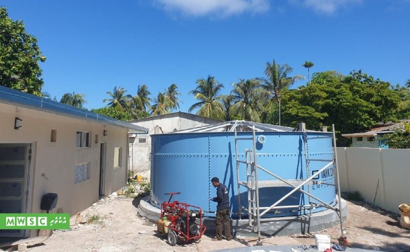 ހަންޏާމީދޫ ފެނުގެ ނިޒާމް: މަޝްރޫޢުގެ 80 އިންސައްތަ ނިމިއްޖެ