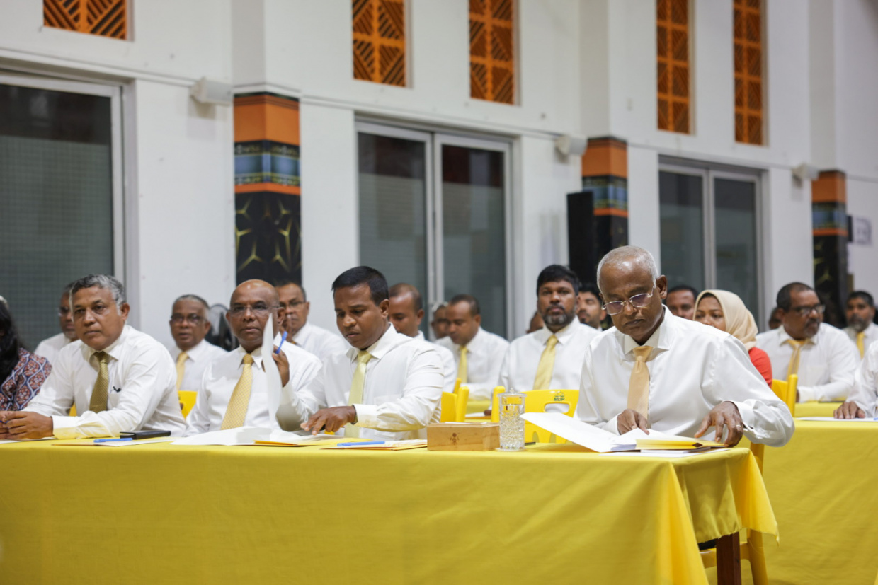 ރިޔާސީ ބަޔާން އިއްވާ ޖަލްސާ ބޮއިކޮޓްކުރަން އެމްޑީޕީން ނިންމައިފި