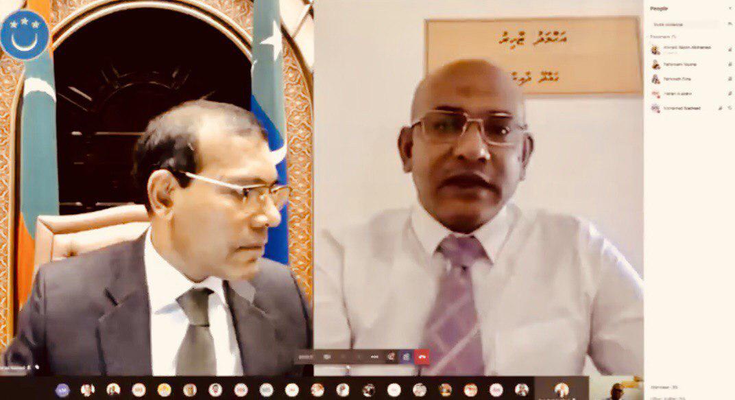 ކޯވިޑް-19: ރައީސް ނަޝީދު ހުންނެވީ ޓެސްޓް ކުރައްވަން  ތައްޔާރަށް- މަޖިލިސް