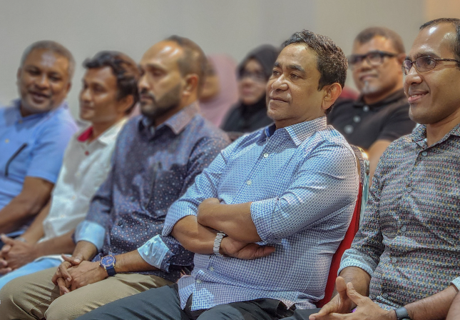 މެމްބަރުން ހަމަކޮށް ރައީސް ޔާމީންގެ ޕާޓީ އުފެއްދުމުގެ ޖަލްސާއަށް ހުއްދަ ދީފި