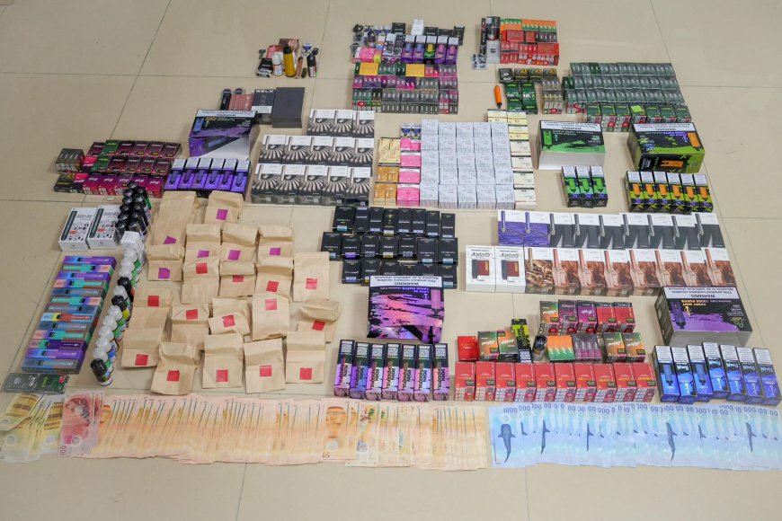 މަނާ ތަކެތި އެތެރެކޮށް ވިޔަފާރި ކުރުމުގެ ތުހުމަތުގައި ހައްޔަރުކުރީ މާބައިދޫ ތިން ބެއިން