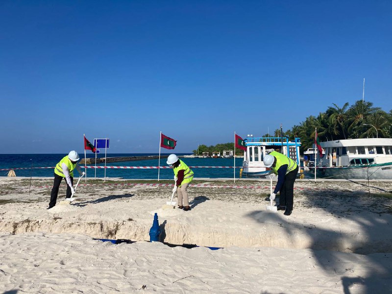 ހަންޏާމީދޫގެ ފެނުގެ ނިޒާމުގެ މަސައްކަތް އެމްޑަބްލިއުއެސްސީން ފަށައިފި