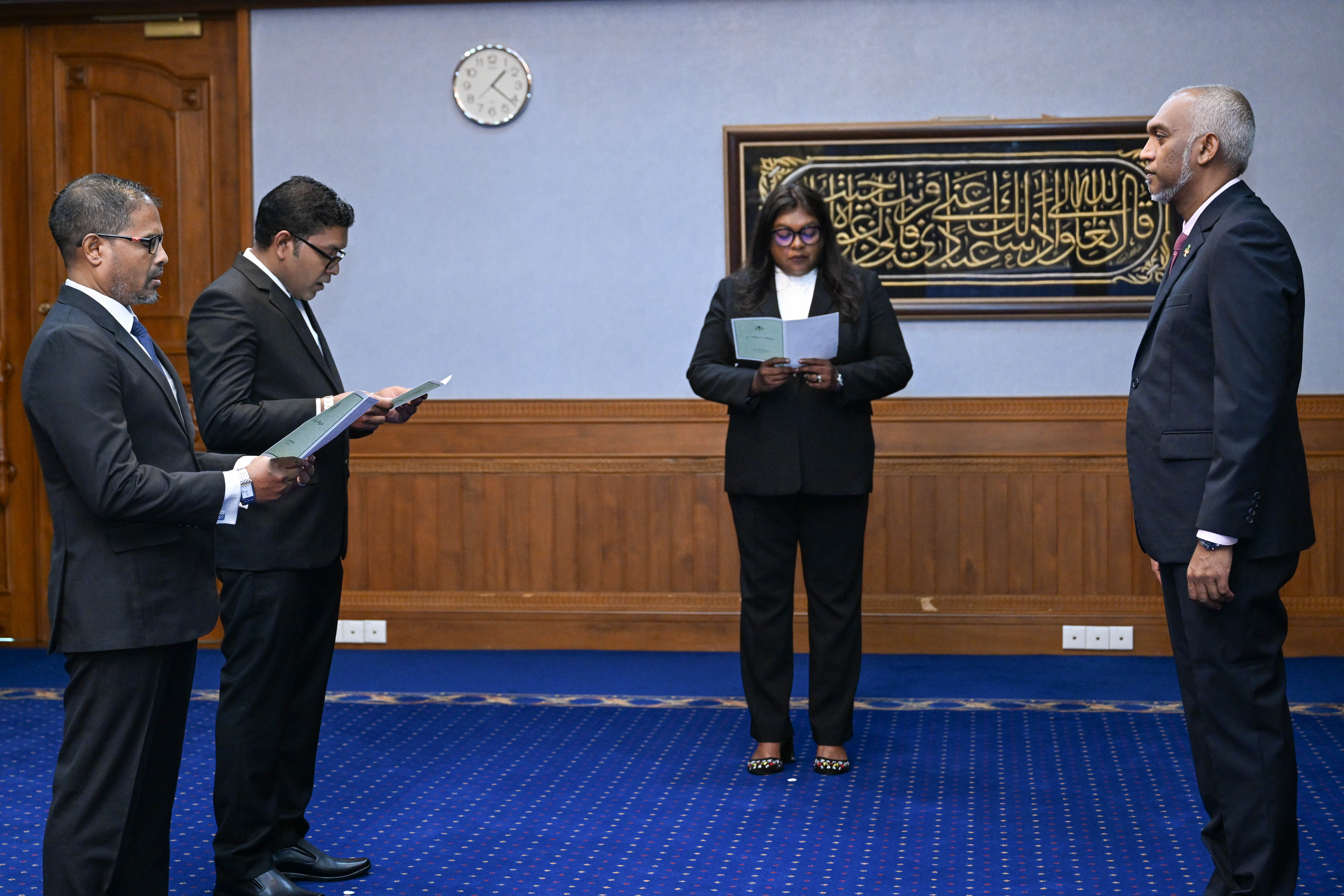 ސުޕްރީމް ކޯޓުގެ ފަނޑިޔާރުކަމުގެ މަޤާމަށް ސަލީމާއި ހަމީދު އައްޔަނުކުރައްވައިފި