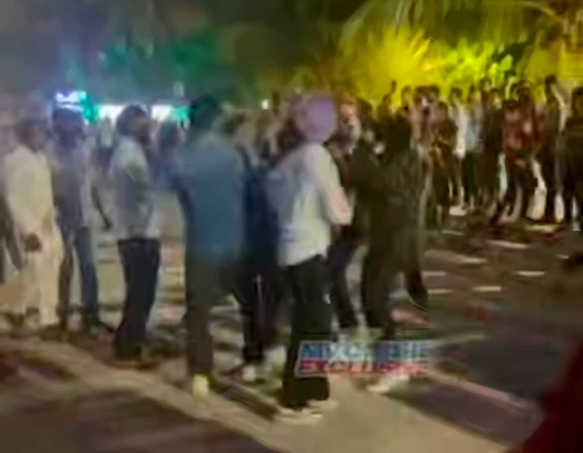 އާޓިފިޝަލް ބީޗްގައި ބިދޭސީންތަކެއް މާރާމާރީ ހިންގި މައްސަލަ ބަލަނީ