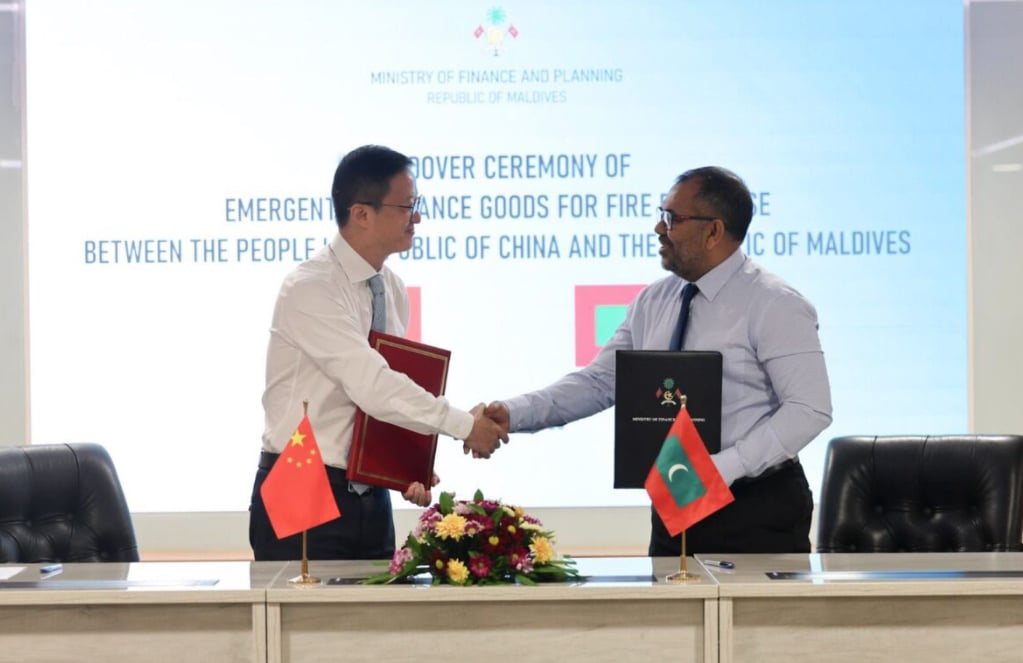 ހައުސިން މިނިސްޓްރީގައި ރޯވި ހާދިސާގައި ލިބުނު ގެއްލުމަށް ޗައިނާއިން 2.8 މިލިއަން ޑޮލަރުގެ އެހީއެއް