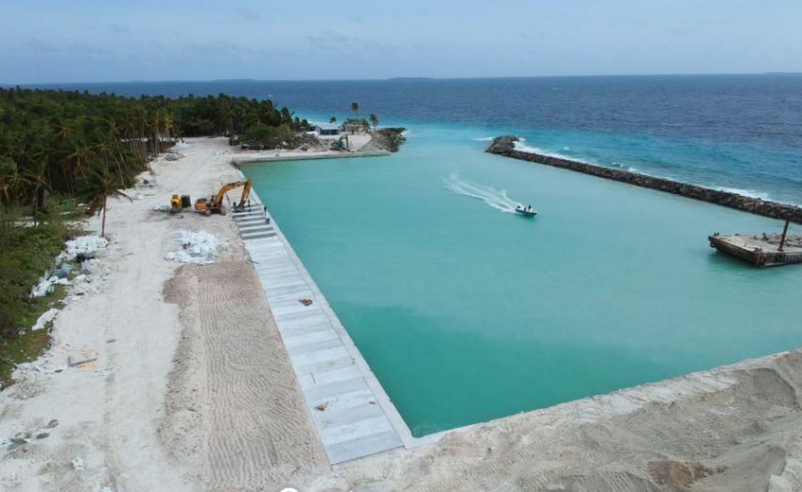 ފީވަކުގެ ބަނދަރު ތަރައްޤީކުރުމުގެ މަޝްރޫޢު ނިމުމަކަށް