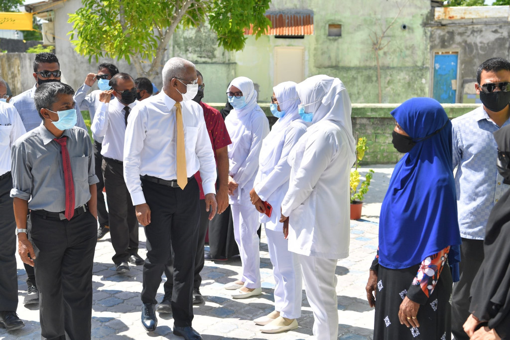 ރައީސް ޞާލިޙް ކޮޅުމަޑުލު ކިނބިދޫއަށް