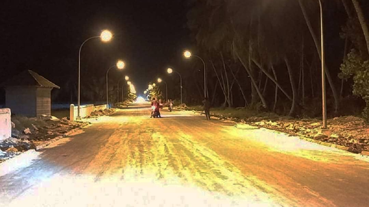 އައްޑޫ ސިޓީ ހުޅުމީދޫ ބަހާއުއްދީން މަގު ހެދުމުގެ މަޝްރޫޢުގެ ބޮޑުބައެއް ނިމިއްޖެ