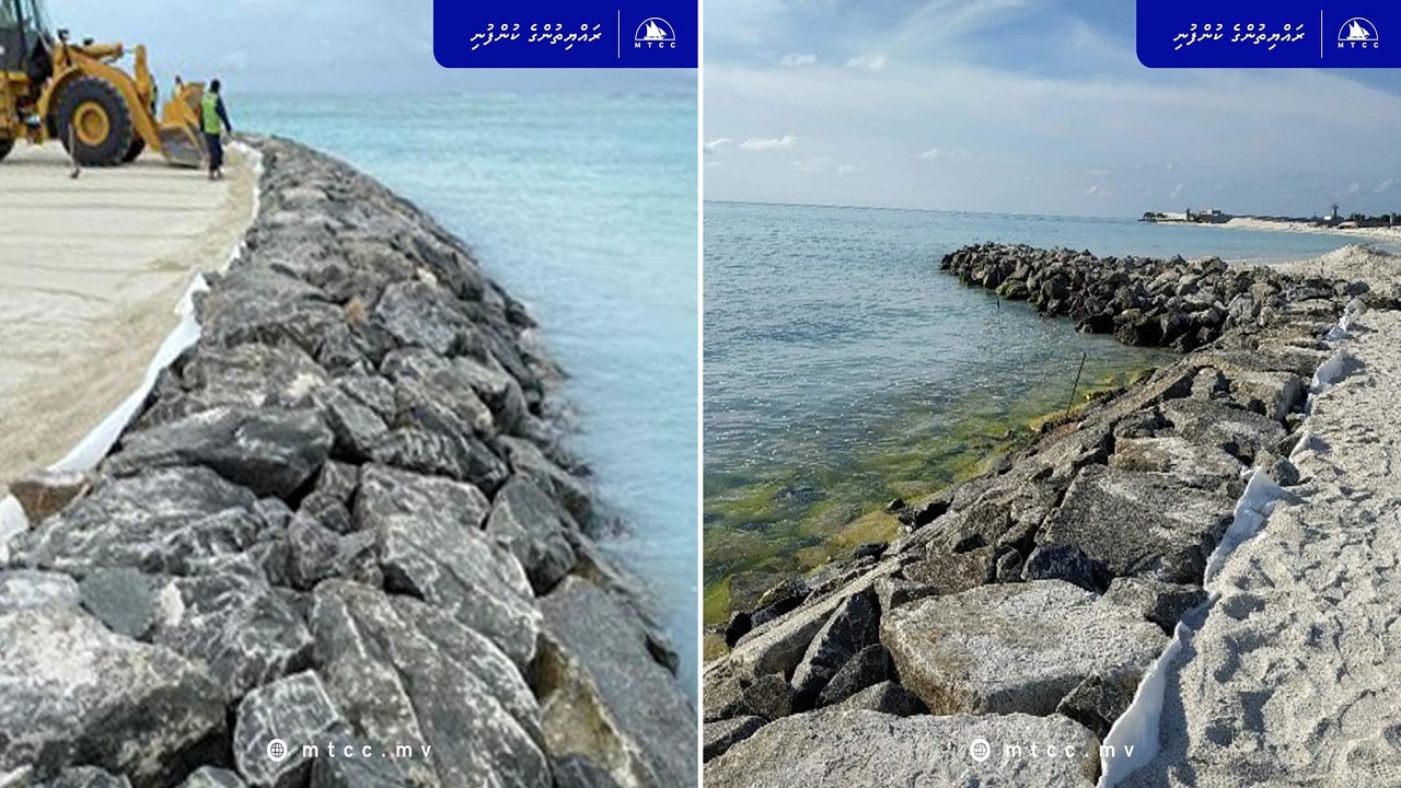 މާފުށީ ގޮނޑުދޮށް ހިމާޔަތް ކުރުމާއި ބިން ހިއްކުމުގެ މަޝްރޫޢު ނިމެނީ