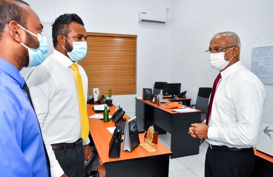 ހދ. އަތޮޅު ކައުންސިލުން އެދުނު ކަންކަން ހައްލުކޮށްދޭނަން: ރައީސް ޞާލިހު