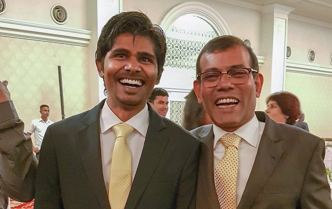 ރައީސް ނަޝީދަށް ކުރިން އޮތް ތާއީދެއް މިހާރަކު ނެތް: މޫކޭ