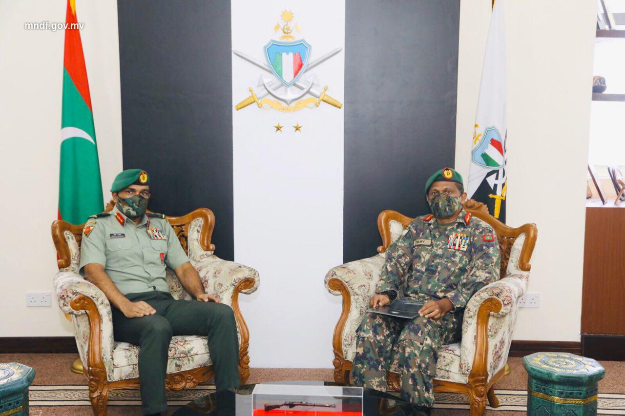 އެމްއެންޑީއެފް ސެންޓްރަލް އޭރިއާ ކޮމާންޑަރަކަށް ކާނަލް އިބްރާހިމް ހިލްމީ