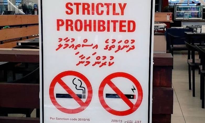 2007 ވަނަ އަހަރުން ފެށިގެން އުފަންވި މީހުންނަށް ދުންފަތް މަނާކުރުމަށް މަޖިލީހުން ފާސްކޮށްފި