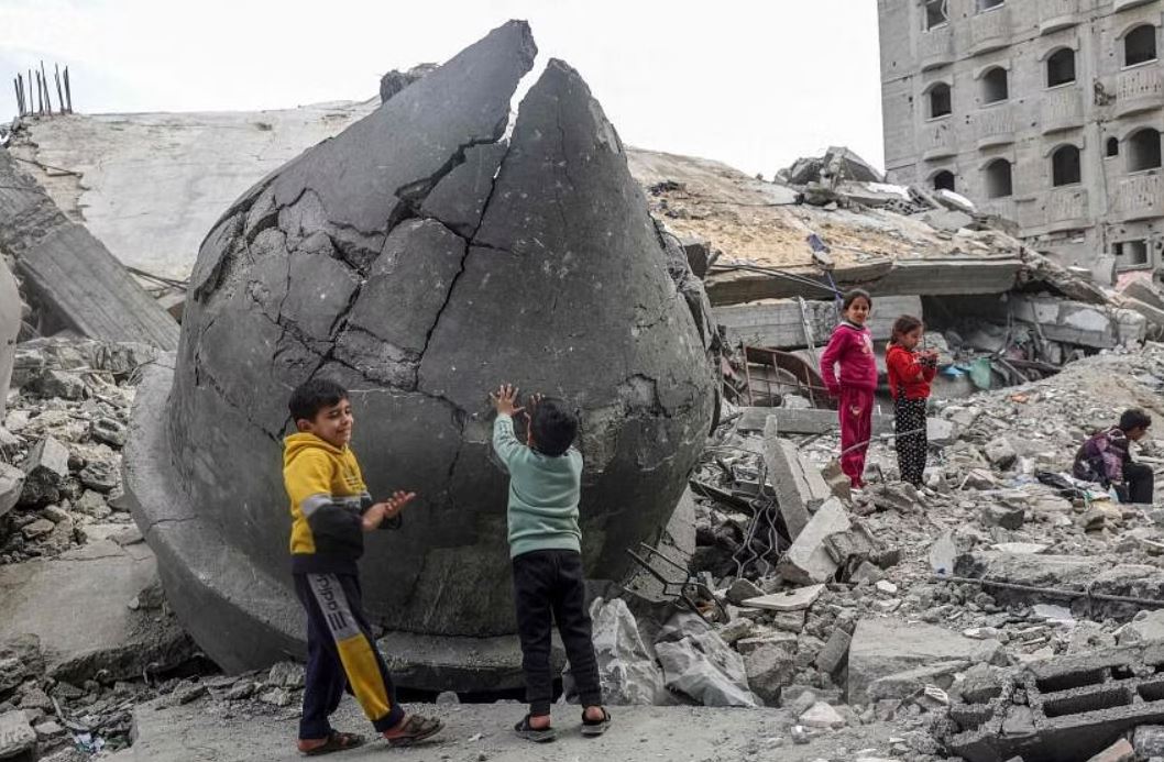 Rafah is home to nearly 1.5 million mostly displaced Gazans sheltering near the Egyptian border. PHOTO: AFP