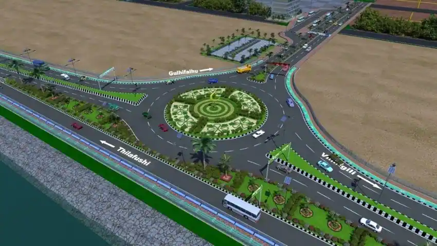 ބްރިޖު މަސައްކަތަށް ވިލިމާލޭ ހުޅަނގުދެކުނު ފަރާތުގައި ހުރި އުޅަނދުތައް ނަގަން އަންގައިފި