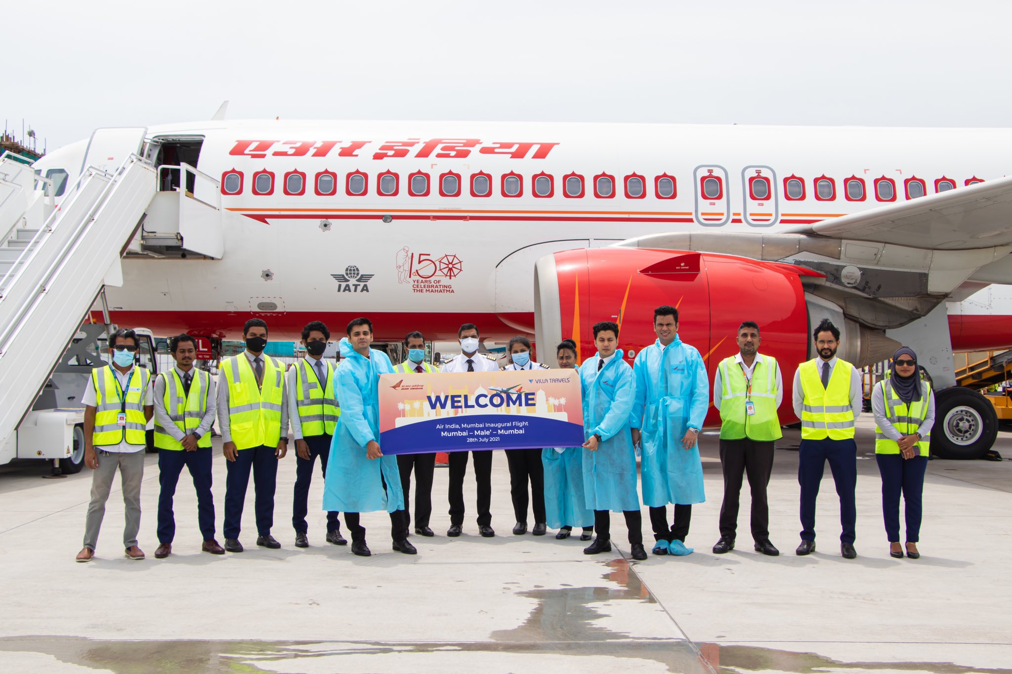 އެއަރއިންޑިއާ މުމްބާއީން މާލެއަށް ދަތުރުކުރަންފަށައިފި