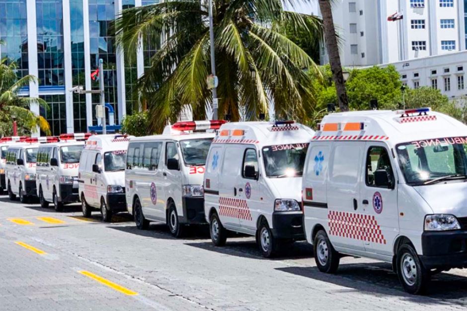 މިއަހަރު ނިމެންވާއިރަށް އިތުރު 60 އެމްބިއުލާންސް ޚިދުމަތަށް