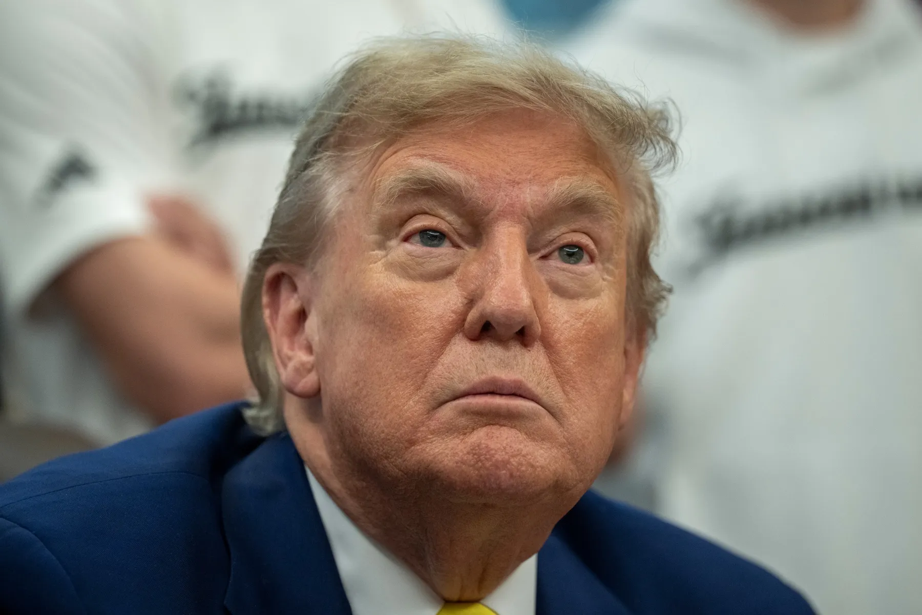 US President Donald Trump. Photographer: Ken Cedeno/UPI/Bloomberg