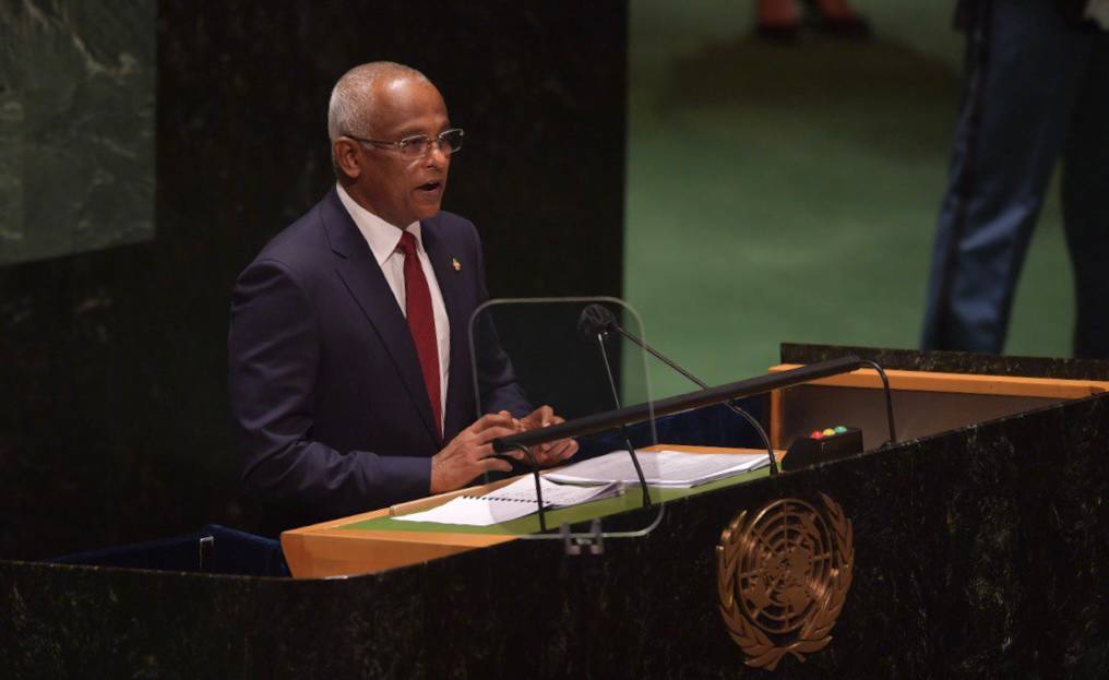 މިއީ ޤައުމު ކުޑަޔަސް ދިވެހިން ކުޑަ ނޫންކަމަށް މުޅިދުނިޔެ ހެކިވާ ވަގުތު: ރައީސް