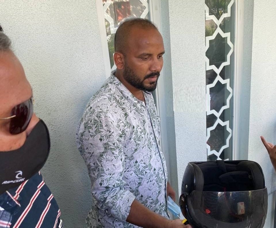 ހުޅުމާލޭ މިސްކިތެއްގައި ހަމަލާދިން އިންޑިއާ މީހާވެސް ފުރުވާލައިފި