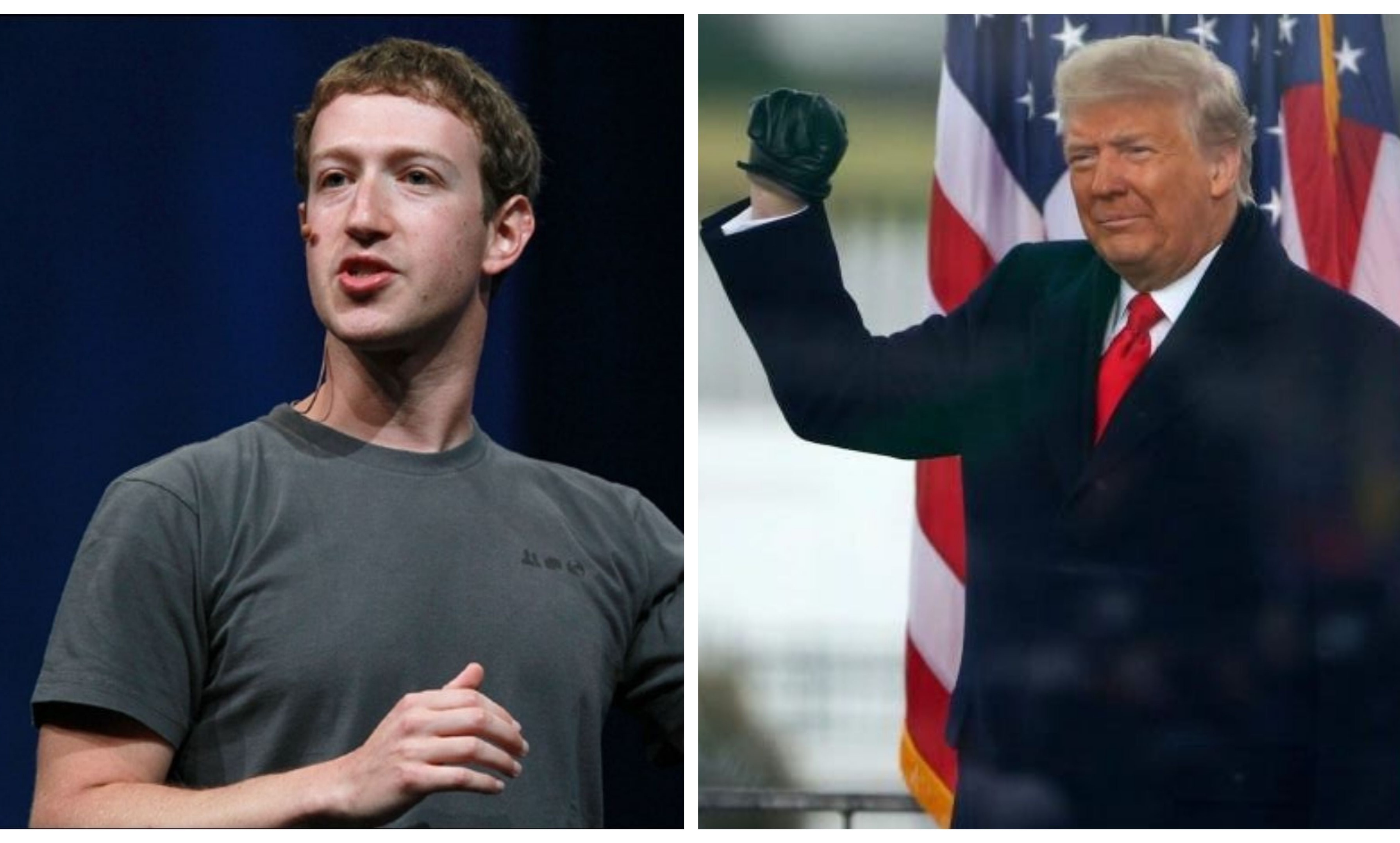 ޓްރަމްޕްގެ ފޭސްބުކާއި އިންސްޓަގްރާމް އެކައުންޓްތައް މުއްދަތެއް ނެތްގޮތަށް ބަންދުކޮށްފި