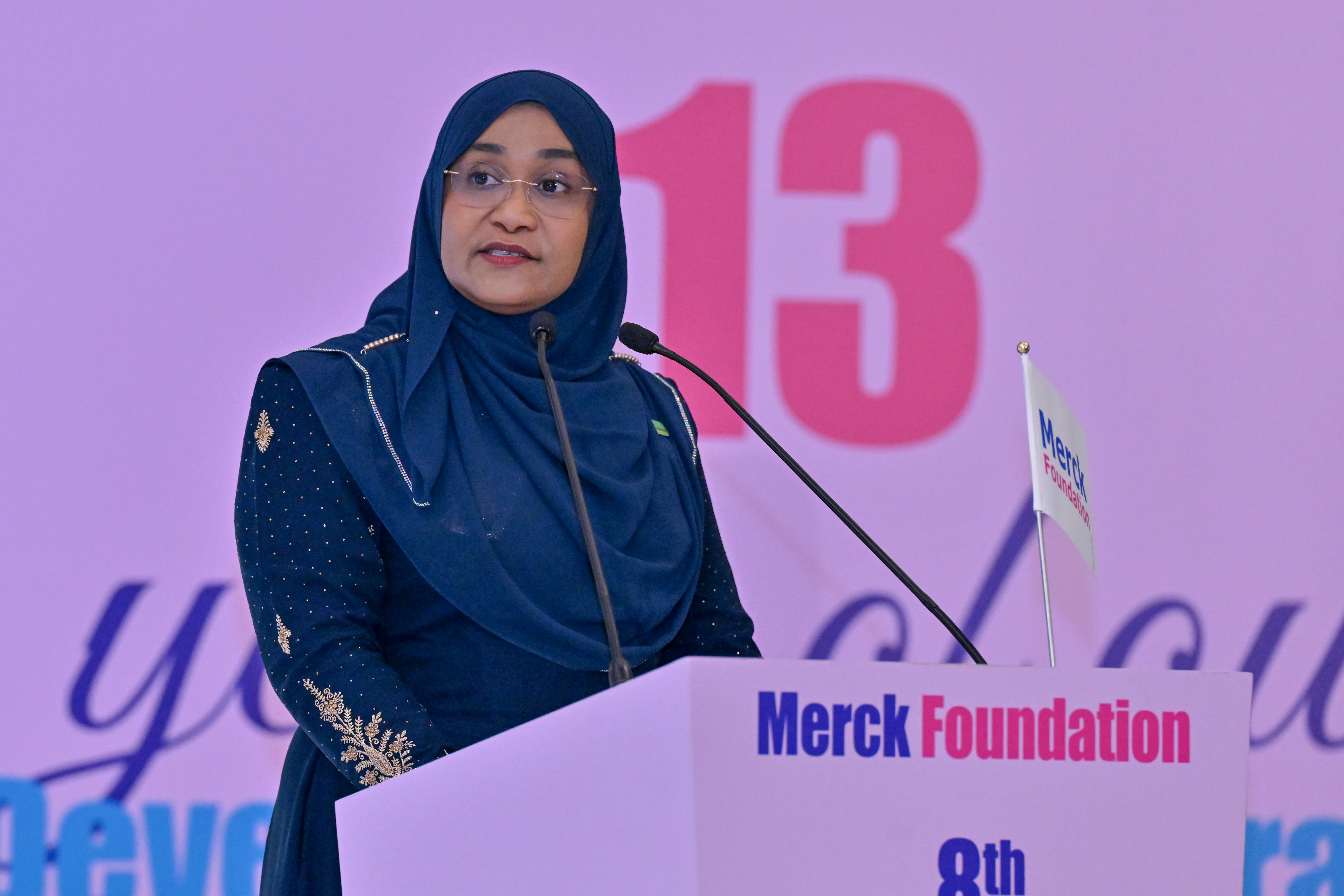 First Lady Madam Sajidha Mohamed